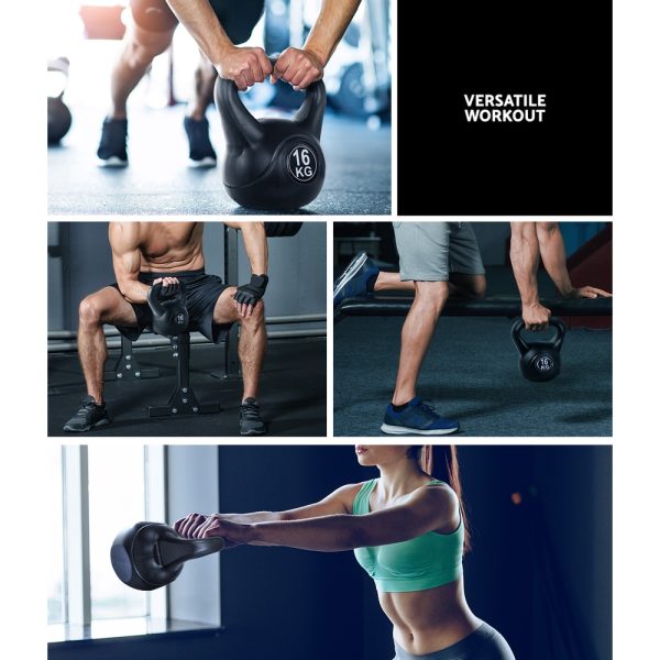 Kettlebell Kettlebells Kettle Bell Bells Kit Weight Fitness Exercise – 16 kg