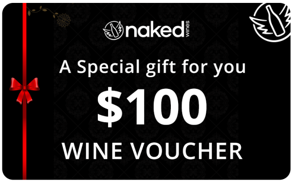 NakedWines $100 Gift Voucher
