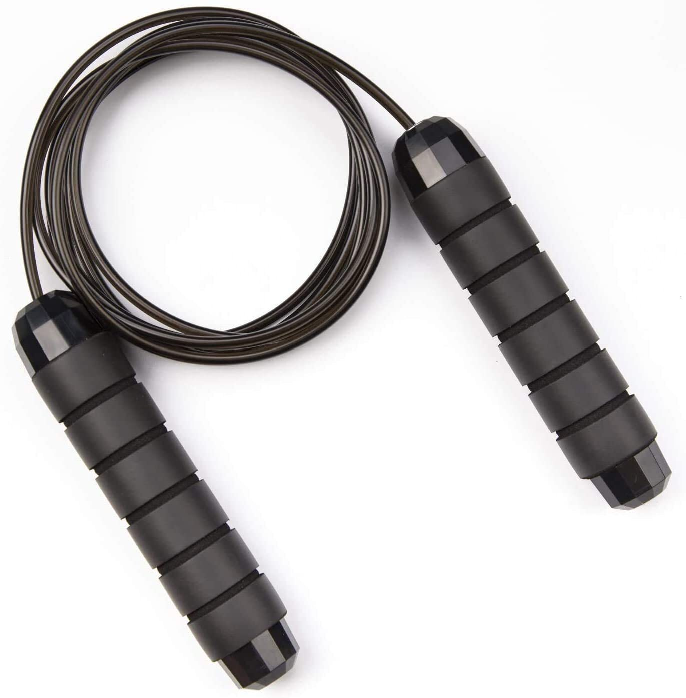 LT Skipping Rope Tangle-Free with Ball Bearings Rapid Speed Jump Rope Cable Ideal for Fitness Gym.