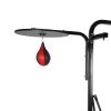 Punching Bag Stand 3 Station Boxing Frame Sports Home Gym Training 227cm