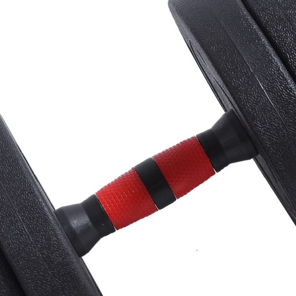 Dumbbells Barbell Weight Set Adjustable Rubber Home GYM Exercise Fitness – 40 KG