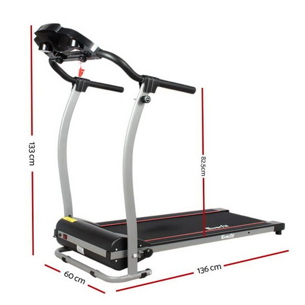 Treadmill Electric Home Gym Exercise Machine Fitness Equipment Physical – Run belt width: 34cm