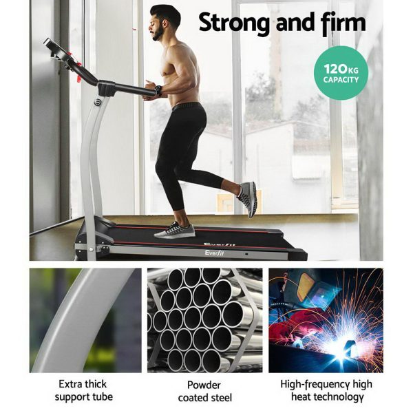 Treadmill Electric Home Gym Exercise Machine Fitness Equipment Physical – Run belt width: 34cm