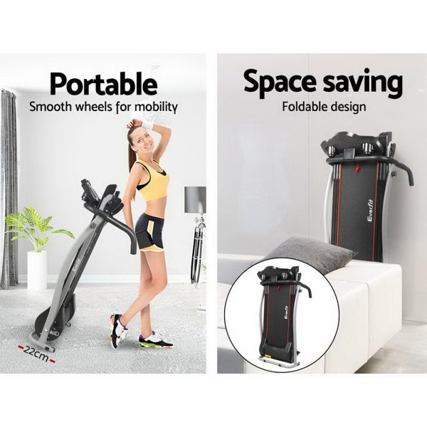 Treadmill Electric Home Gym Exercise Machine Fitness Equipment Physical – Run belt width: 36cm