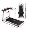 Electric Treadmill Home Gym Exercise Running Machine Fitness Equipment Compact Fully Foldable 420mm Belt – White