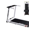 Electric Treadmill Home Gym Exercise Running Machine Fitness Equipment Compact Fully Foldable 420mm Belt – White