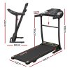 Electric Treadmill Incline Home Gym Exercise Machine Fitness 400mm – Model 2