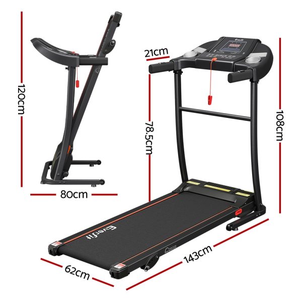 Electric Treadmill Incline Home Gym Exercise Machine Fitness 400mm – Model 2