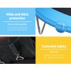 8FT Trampoline for Kids w/ Ladder Enclosure Safety Net Pad Gift Round