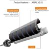 LT Skipping Rope Tangle-Free with Ball Bearings Rapid Speed Jump Rope Cable Ideal for Fitness Gym. – Black