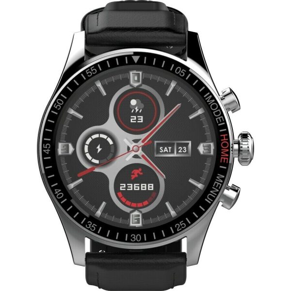 DGTEC AMOLED Touch Display Sport Smart Watch 44mm 1.3″ HitFit Ceramic Black