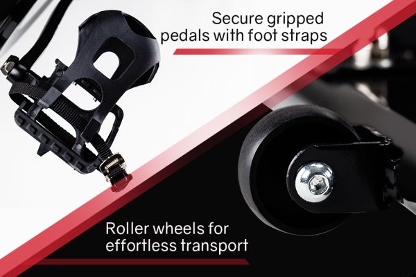 PROFLEX Spin Bike Flywheel Commercial Gym Exercise Home Fitness – Red