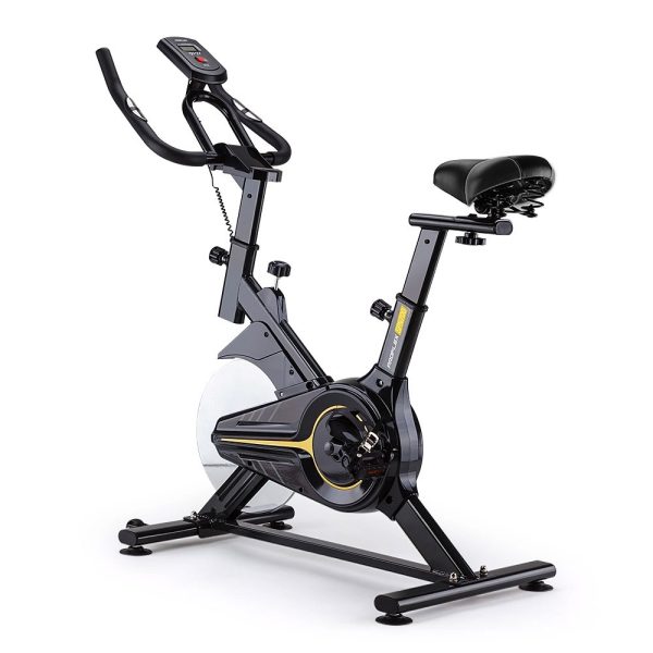 PROFLEX Spin Bike Flywheel Commercial Gym Exercise Home Fitness – Yellow