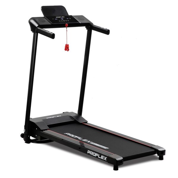 PROFLEX Treadmill Bluetooth Running Machine Foldable Compact Small Home Electric. – Type 3