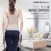 PROFLEX Electric Mini Walking Treadmill Compact Fitness Machine Exercise Equipment. – Black and Silver