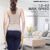 PROFLEX Electric Mini Walking Treadmill Compact Fitness Machine Exercise Equipment. – Black and Yellow