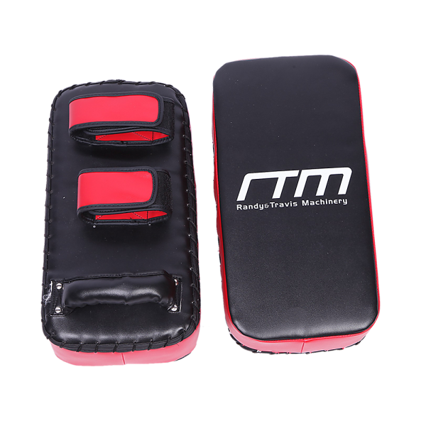 Thai Pads Kickboxing Punching Boxing Shield – Red and Black