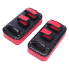 Thai Pads Kickboxing Punching Boxing Shield – Red and Black