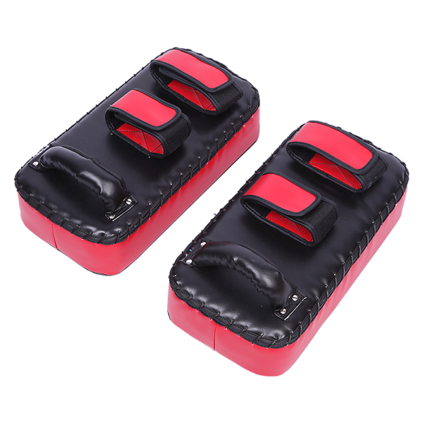Thai Pads Kickboxing Punching Boxing Shield – Red and Black