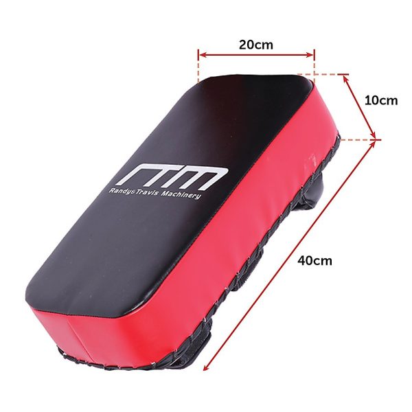 Thai Pads Kickboxing Punching Boxing Shield – Red and Black