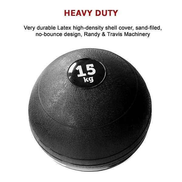 Slam Ball No Bounce Crossfit Fitness MMA Boxing BootCamp – 15 KG