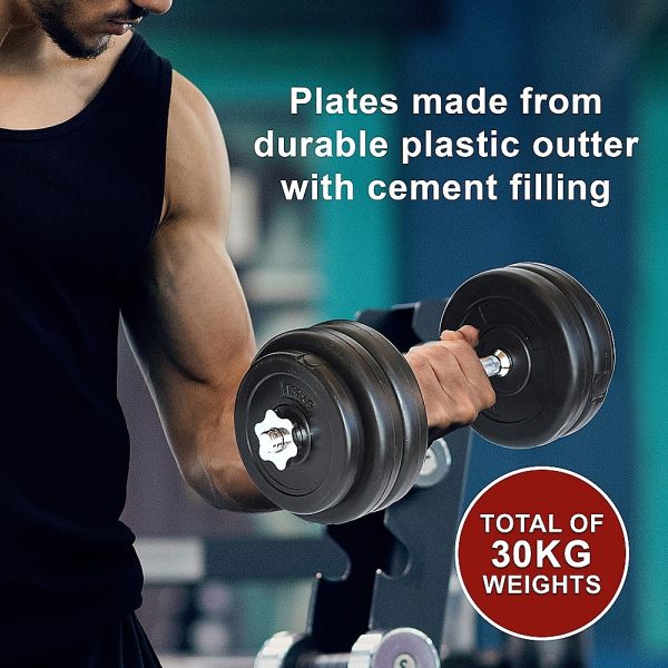 Dumbbell Adjustable Weight Set – 30 KG
