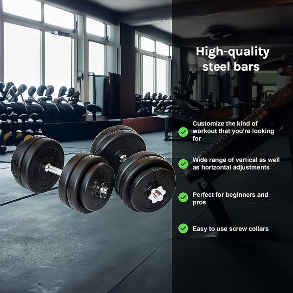 Dumbbell Adjustable Weight Set – 30 KG