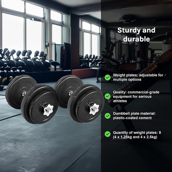 Dumbbell Adjustable Weight Set – 20 KG