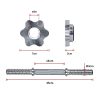 Dumbbell Adjustable Weight Set – 20 KG