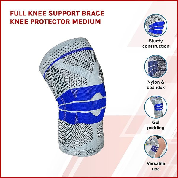 Full Knee Support Brace Knee Protector – Medium