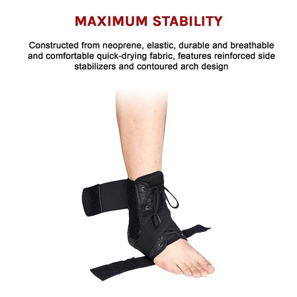Ankle Brace Stabilizer – Ankle sprain & instability – Medium