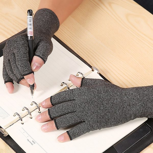 Arthritis Gloves Compression Joint Finger Hand Wrist Support Brace – Small