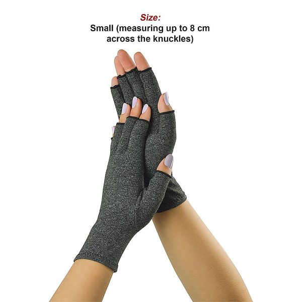 Arthritis Gloves Compression Joint Finger Hand Wrist Support Brace – Small