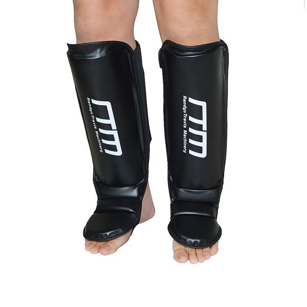 Gel Shin Instep Foot Pads MMA UFC Leg Kick Guards Muay Thai Boxing – Medium