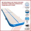Inflatable Air Track Gym Mat Airtrack Tumbling Gymnastics Tumbling with Pump – 6 M