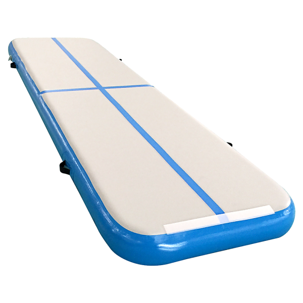 Inflatable Air Track Gym Mat Airtrack Tumbling Gymnastics Tumbling with Pump – 6 M