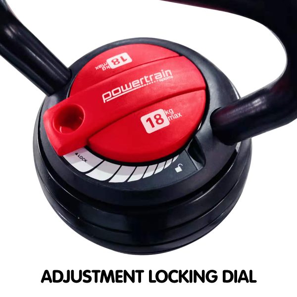 Adjustable Kettle Bell Weights Dumbbell 18kg – 1