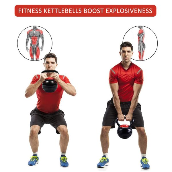 Adjustable Kettle Bell Weights Dumbbell 18kg – 1