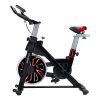 PowerTrain RX-600 Exercise Spin Bike Cardio Cycle – Red
