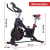 PowerTrain RX-600 Exercise Spin Bike Cardio Cycle – Red