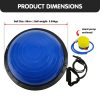 Powertrain Fitness Yoga Ball Home Gym Workout Balance Trainer – Blue