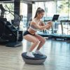 Powertrain Fitness Yoga Ball Home Gym Workout Balance Trainer – Grey