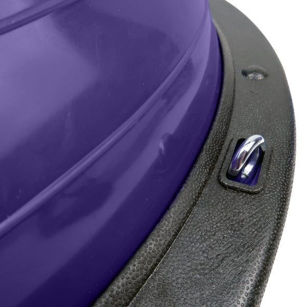 Powertrain Fitness Yoga Ball Home Gym Workout Balance Trainer – Purple