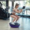Powertrain Fitness Yoga Ball Home Gym Workout Balance Trainer – Purple