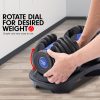 48KG Powertrain Adjustable Dumbbell Set With Stand – Blue