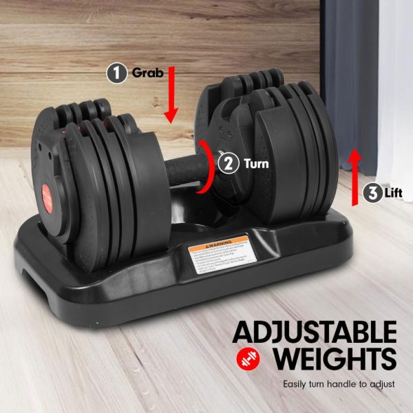 20kg Powertrain Gen2 Home Gym Adjustable Dumbbell – 1