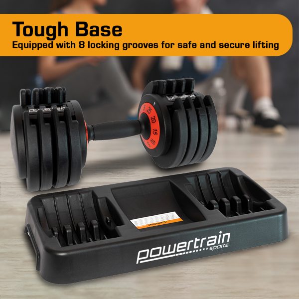 GEN2 Pro Adjustable Dumbbell Weights – 25 KG