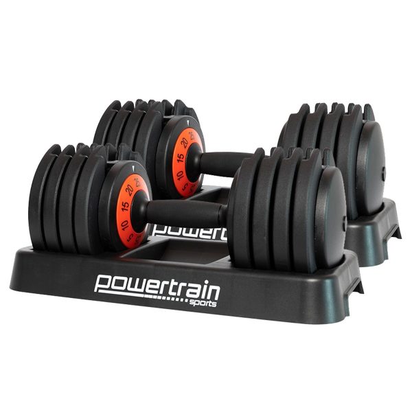 GEN2 Pro Adjustable Dumbbell Weights – 50 KG