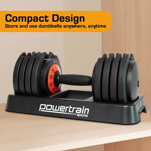 GEN2 Pro Adjustable Dumbbell Weights – 25 KG