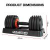 GEN2 Pro Adjustable Dumbbell Weights – 25 KG